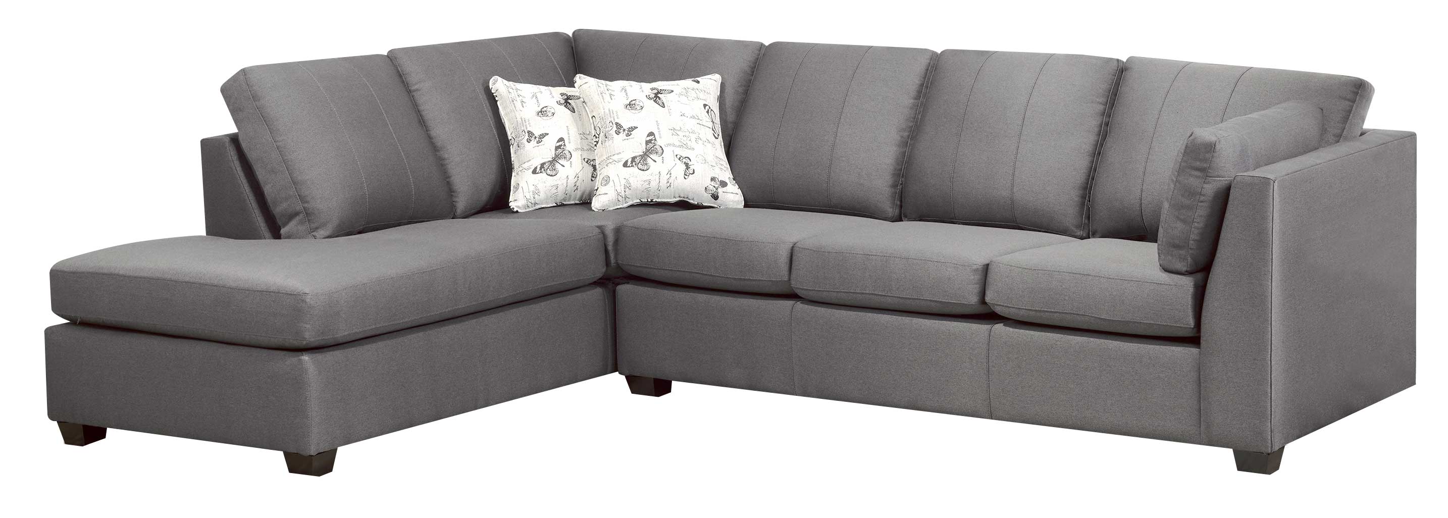 9830 canadian made sectional sofa left chaise