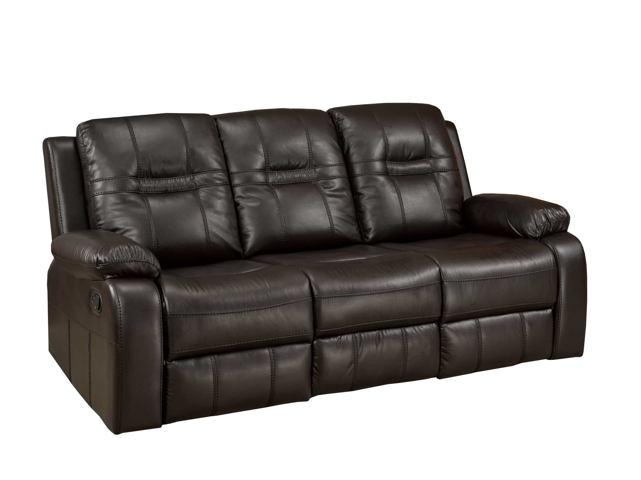 Napolean Air Leather Chocolate Recliner Collection 6015