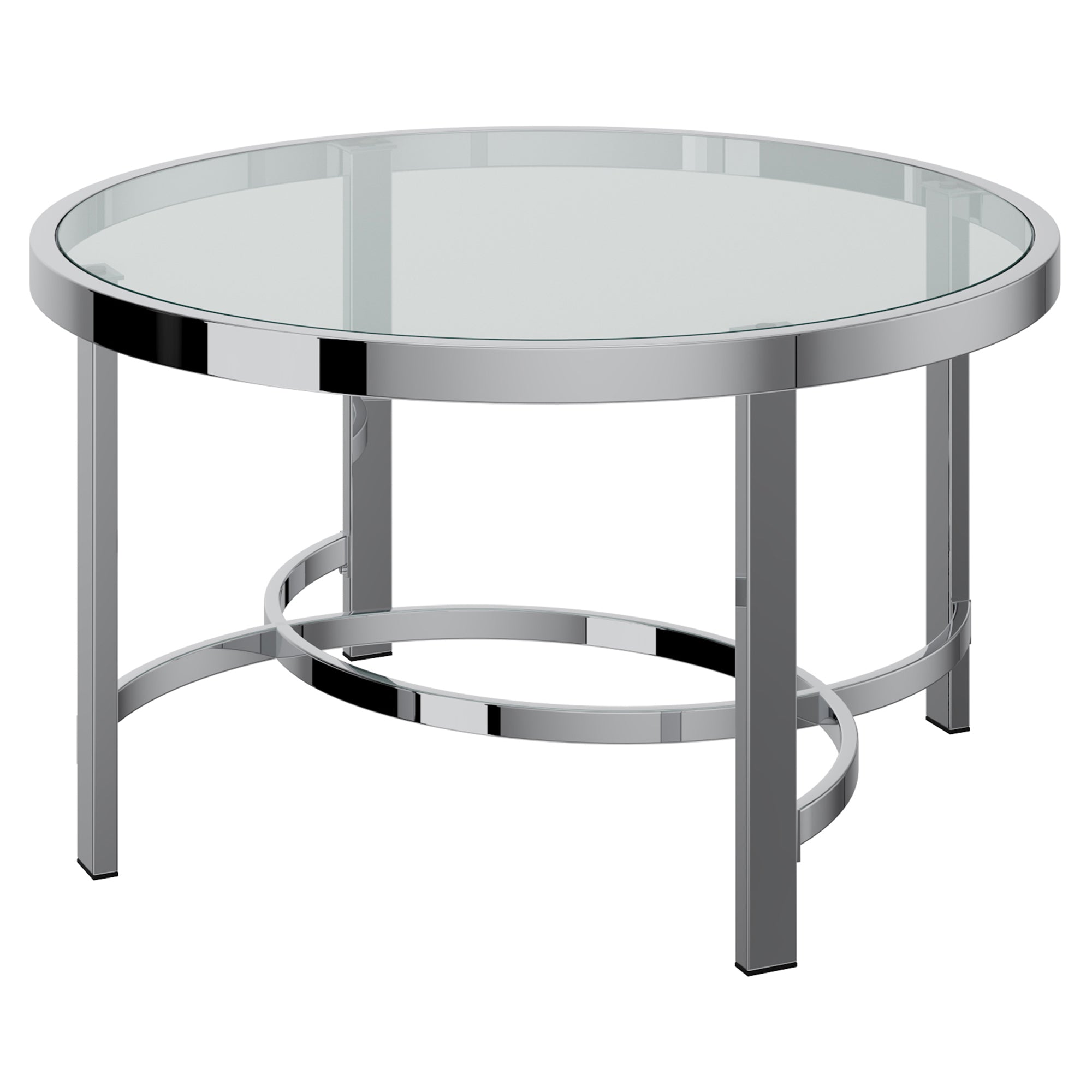 Strata Coffee Table in Chrome 301-746