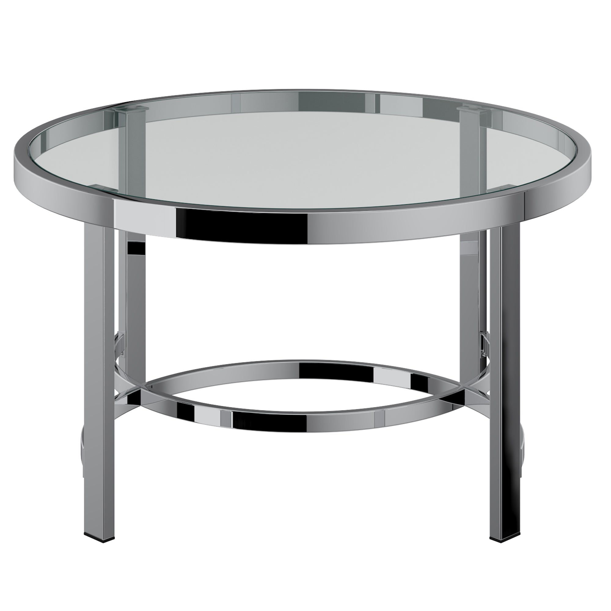 Strata Coffee Table in Chrome 301-746