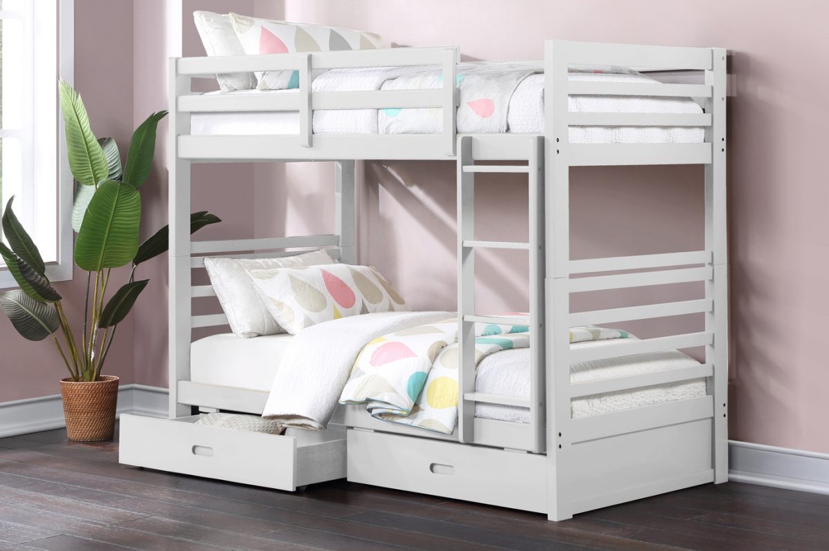 Bunk Bed White 2710W