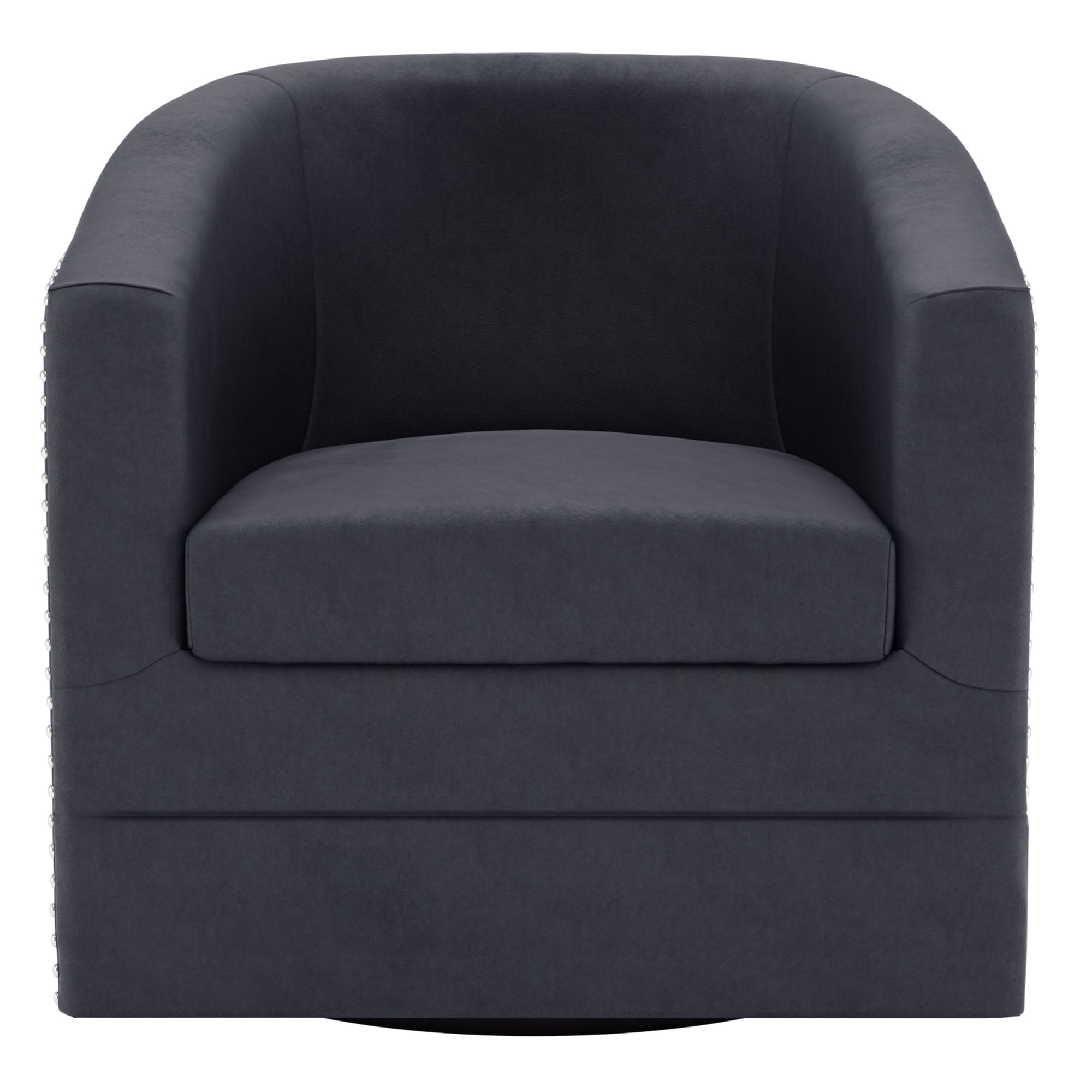 Velci Accent 360 Swivel Chair in Black 403-373BK