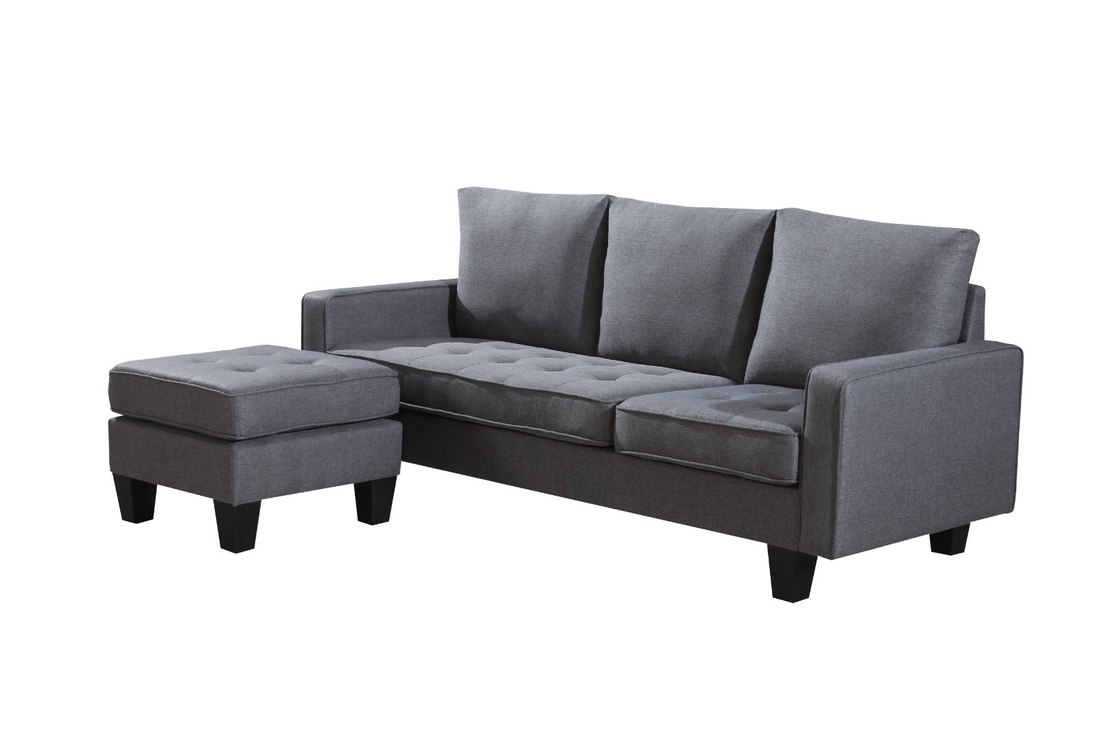 Grey sectional sofa 2209- 2