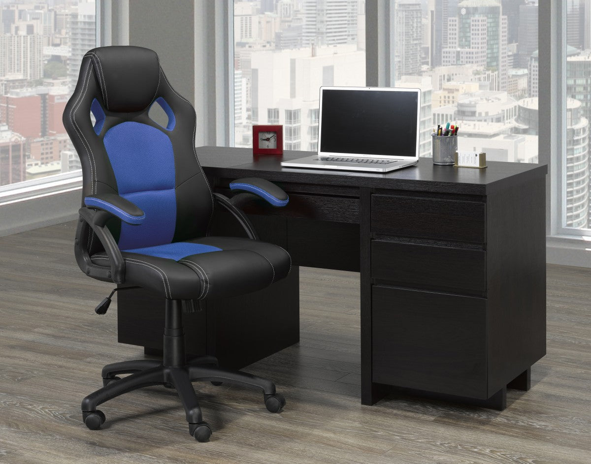 Office Chair Black/Blue 5201