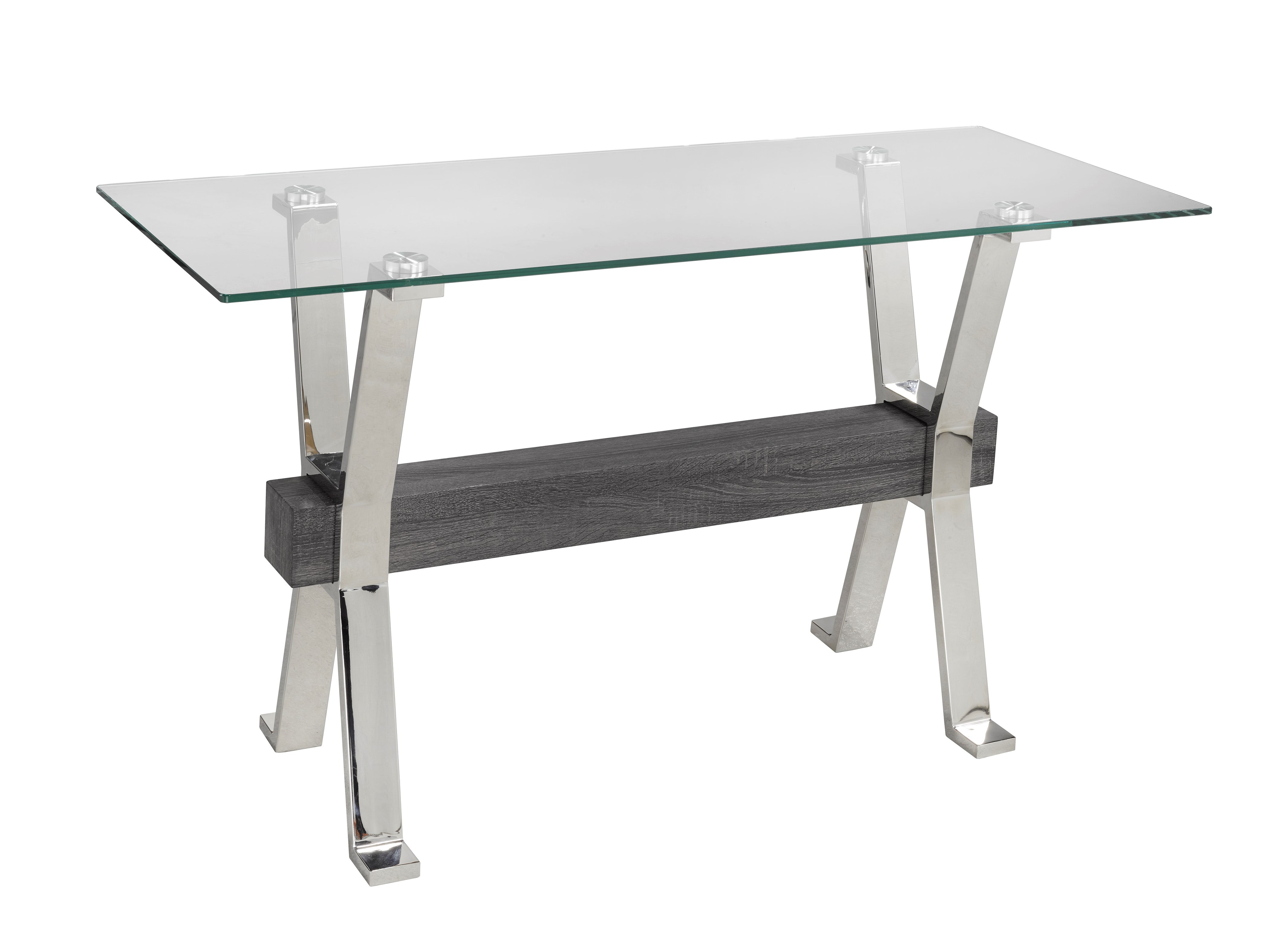 Grey/Silver Sofa Table B-843 S