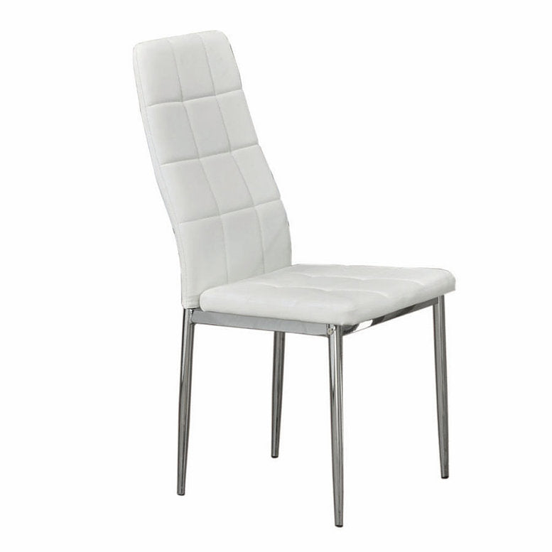 4Piece White Dining Chair C-1771