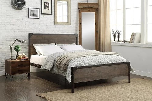 Wood Panel Bed IF 5210