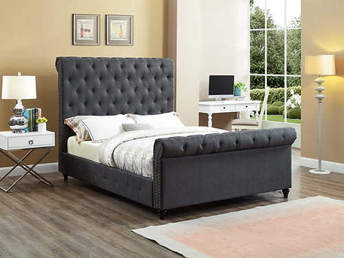 Charcoal Fabric Bed IF 5750