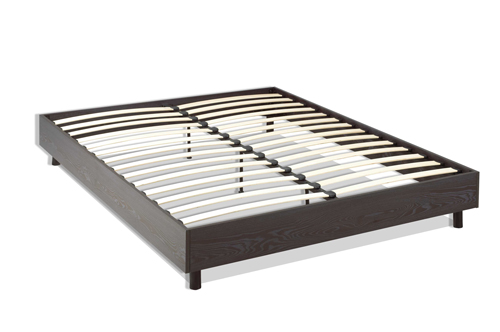 Espresso Platform Bed Queen 190