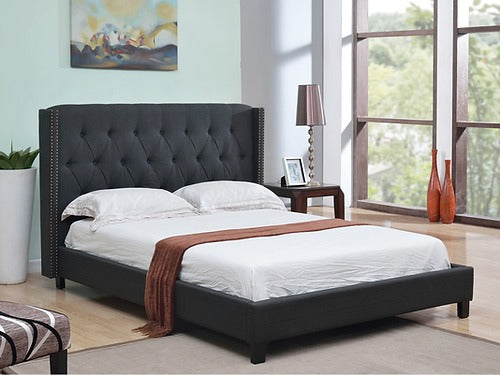 Charcoal Fabric Bed IF 5800