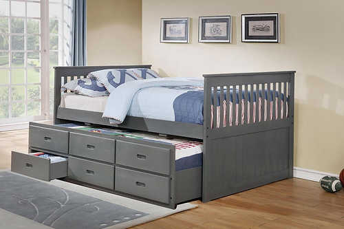 Grey Single/Captain Bed IF 314-G