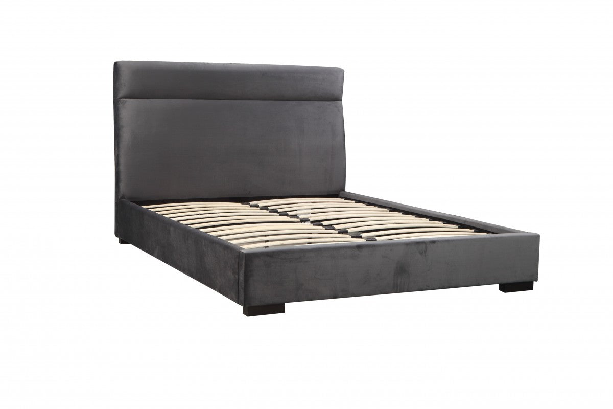 Grey Platform Bed ZX-381