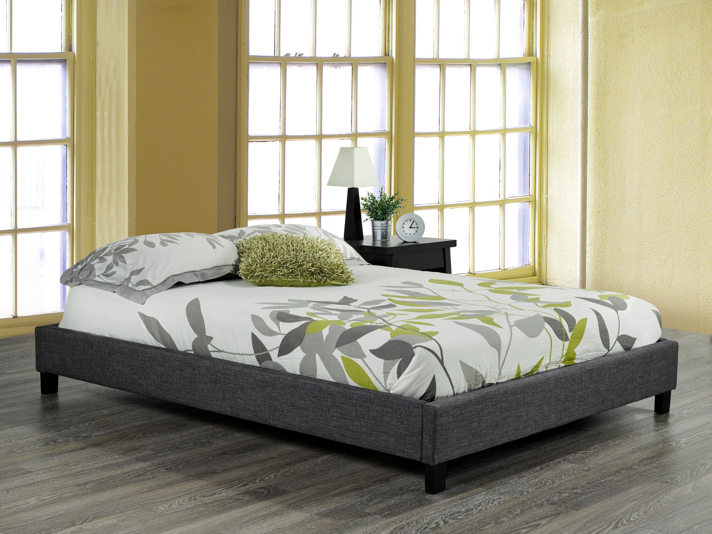 Soho Platform Bed Frame - Grey 90012