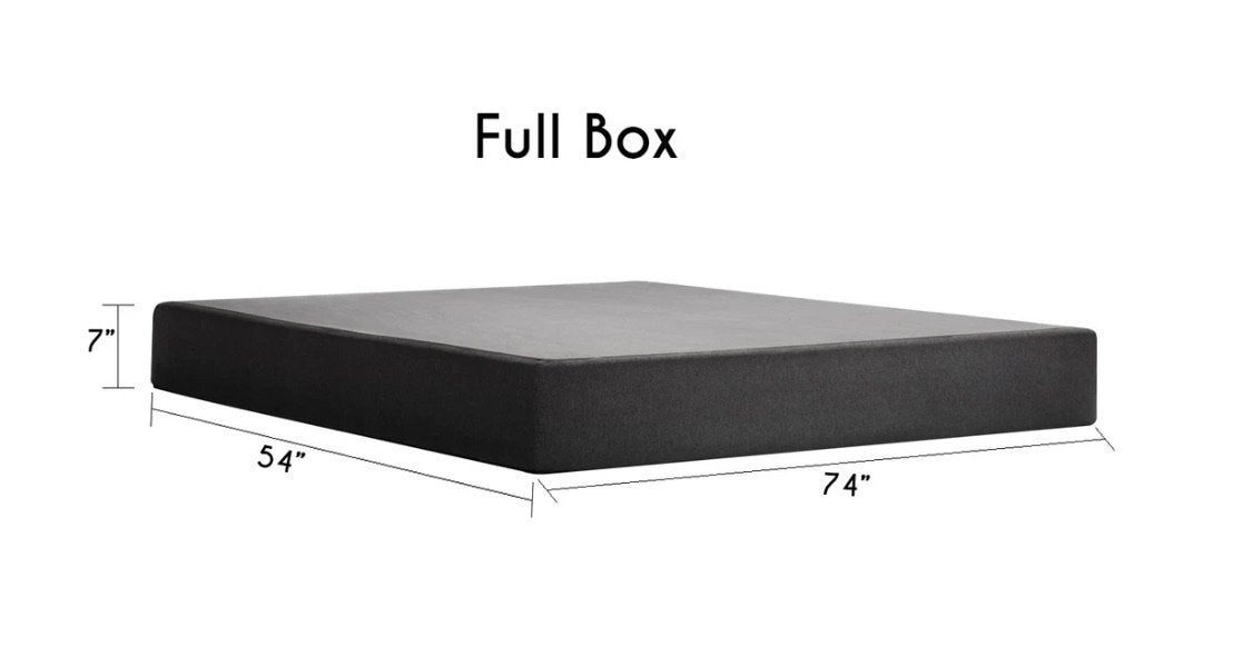 King size deals box spring height