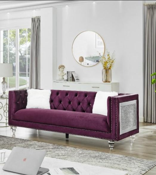 Joy Purple Sofa Collection - 4525
