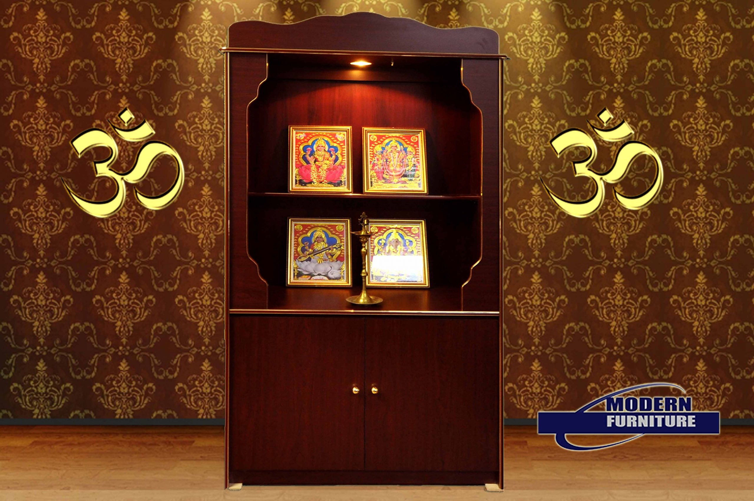 190 Pooja Cabinet
