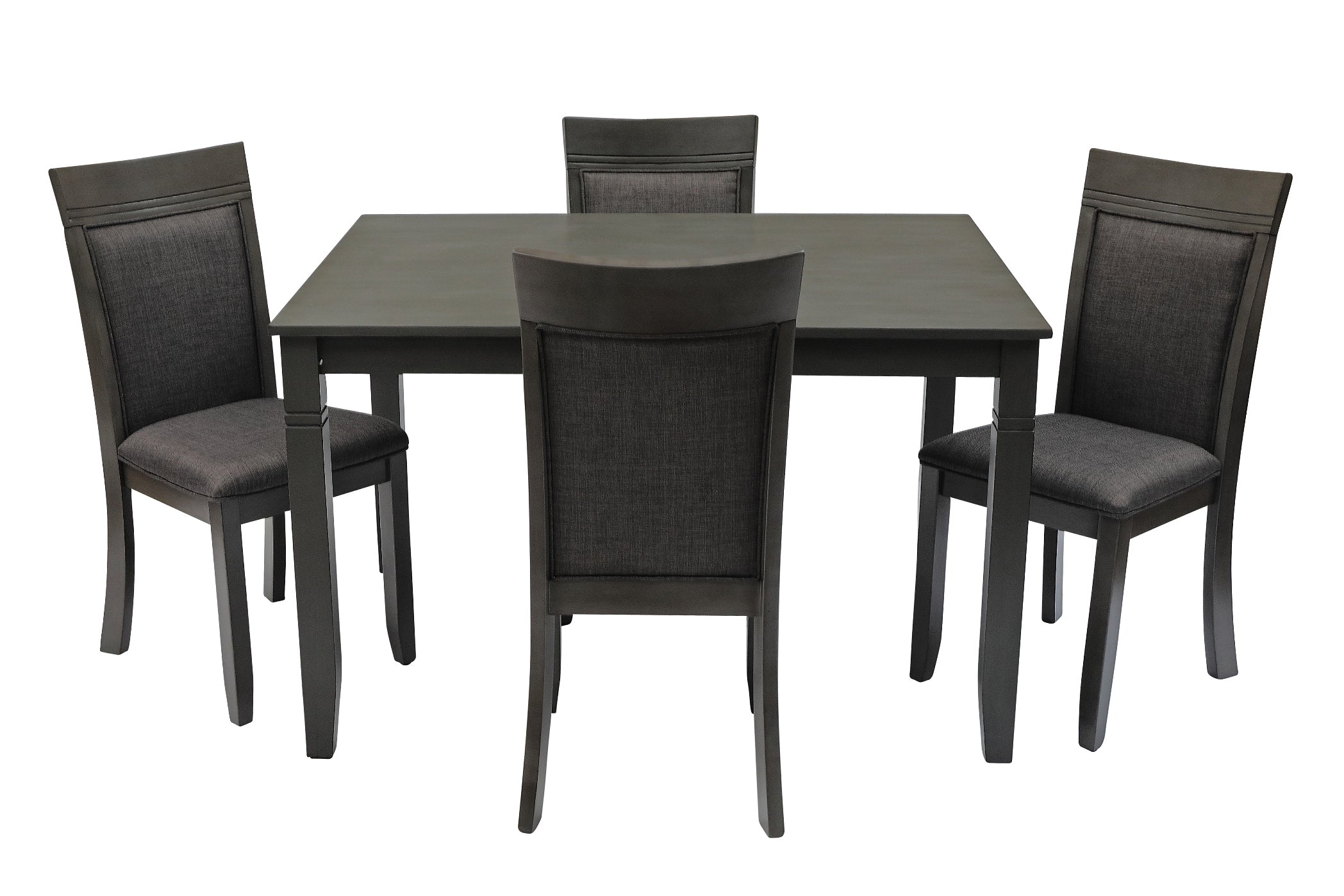 Nellie Grey Dining Set (Table with 4 Chairs) 3649